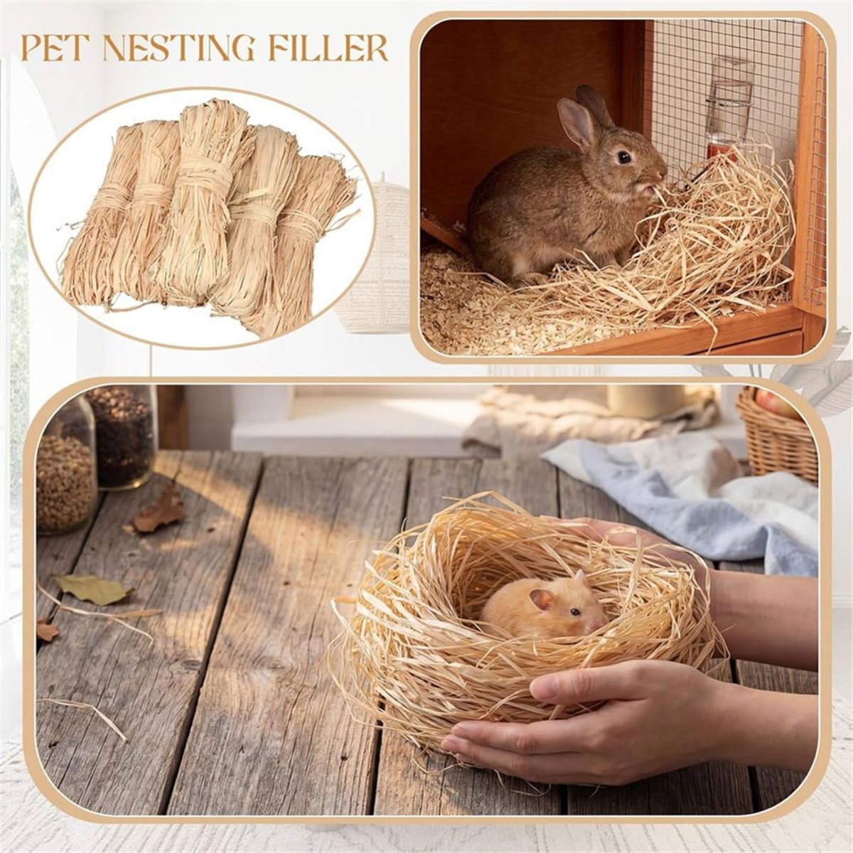 Natural Florist Supply - A725K Doğal Hasır, Çiçekçi Buketleri Dekorasyonu,
