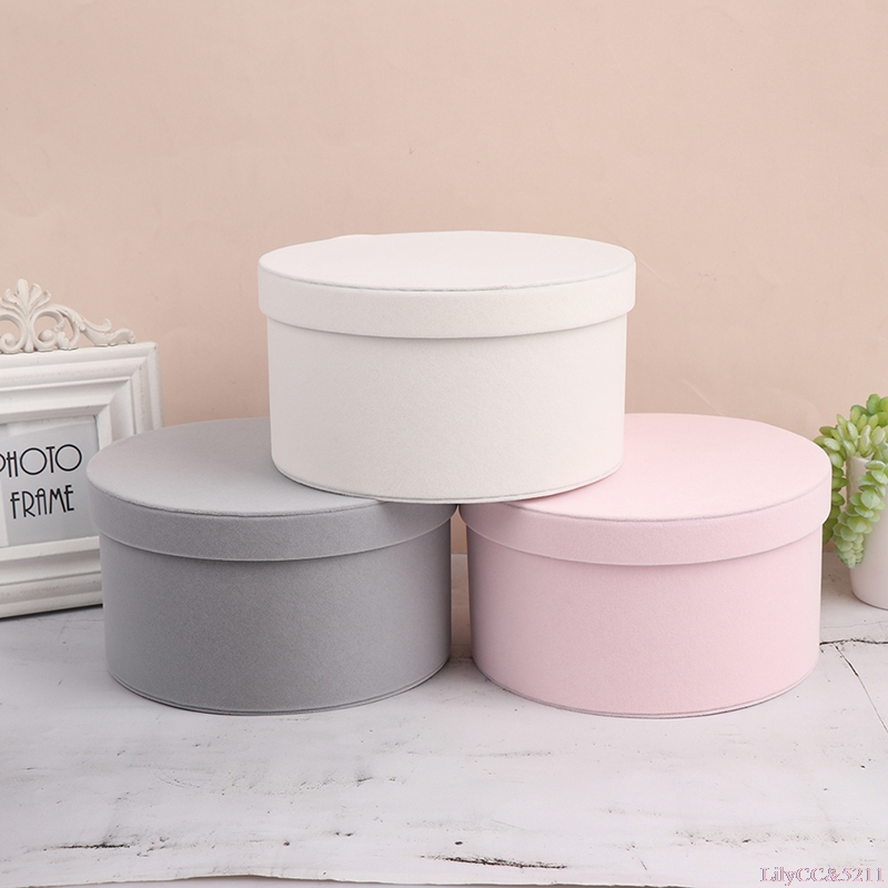 Kadife Yuvarlak Çiçek Kutusu H - The Florist Supply incelemesi ve fiyatı