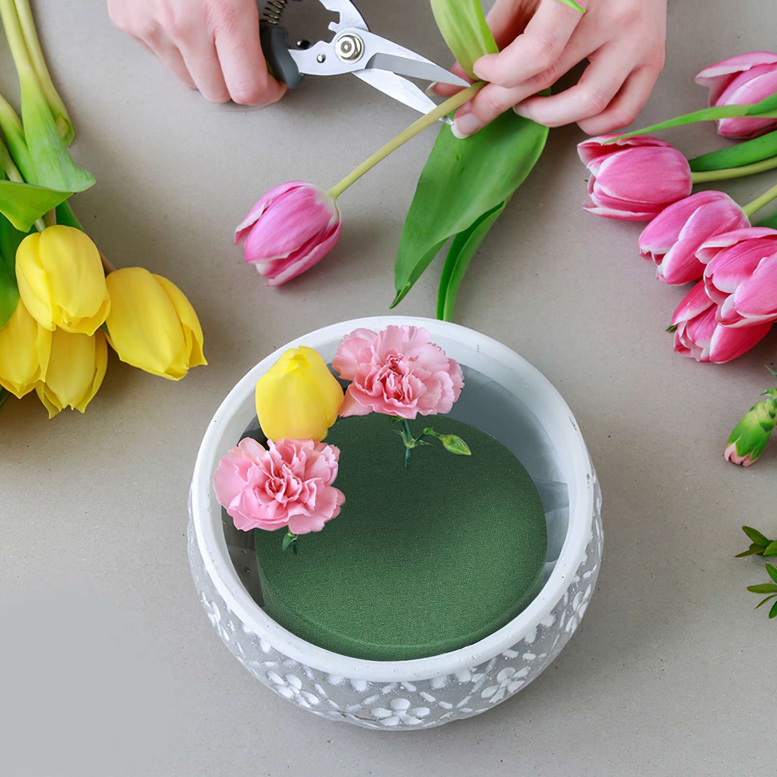 4 Adet Çiçekçi Köpüğü Çiçek Ça - The Florist Supply incelemesi ve fiyatı